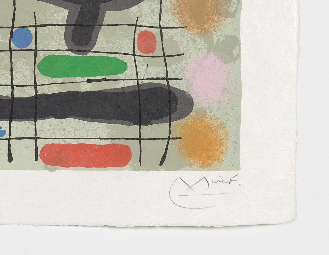 Joan Miró y la simplicidad en su obra gráfica