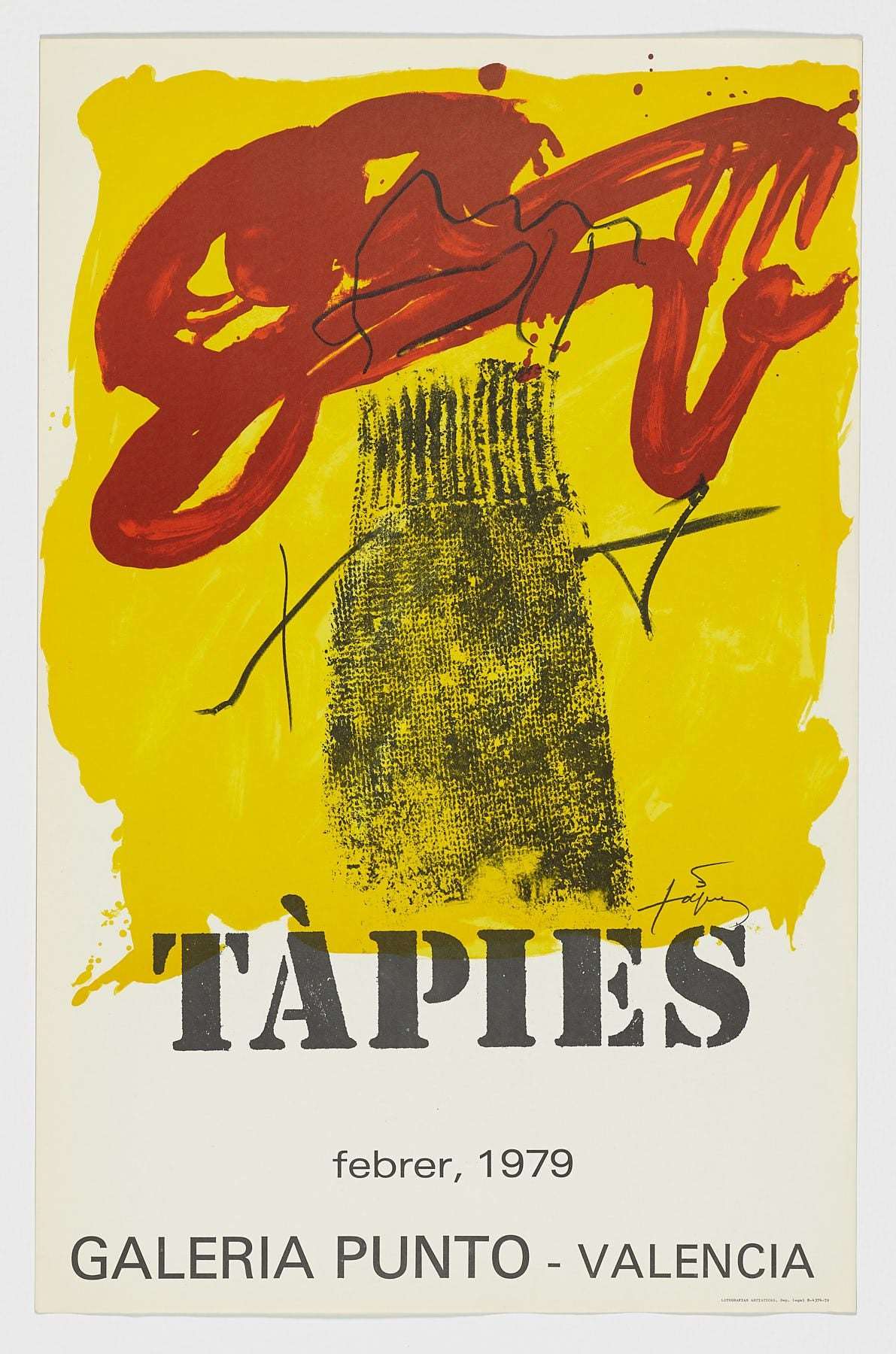 Antoni Tàpies Arte Exclusivo