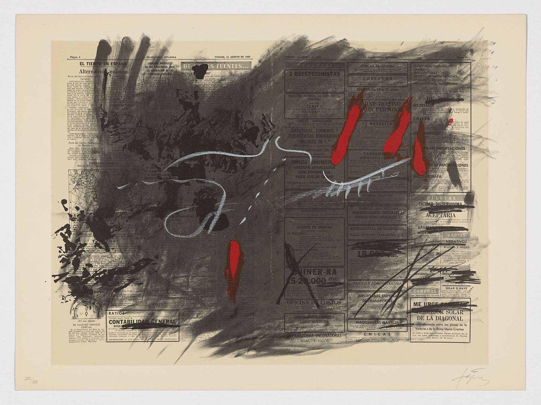 Antoni Tàpies Arte Exclusivo