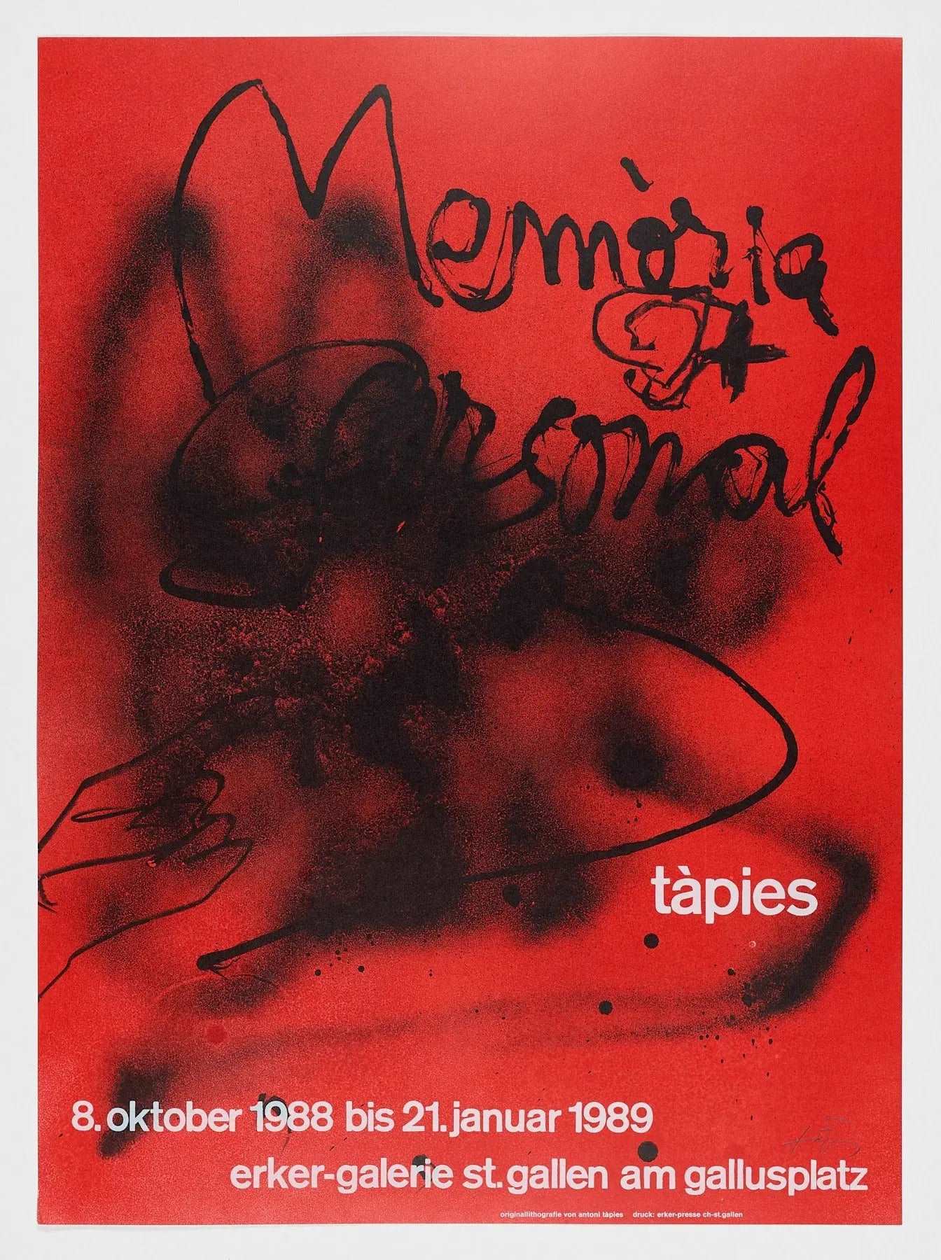 Antoni Tàpies Arte Exclusivo